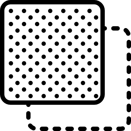 Foreground squares shapes graphic design icon