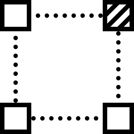 Square square design graphic tool icon