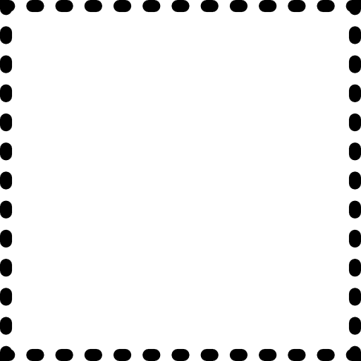 Square unchecked graphic tool square icon