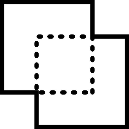 Unite interface squares graphics editor icon