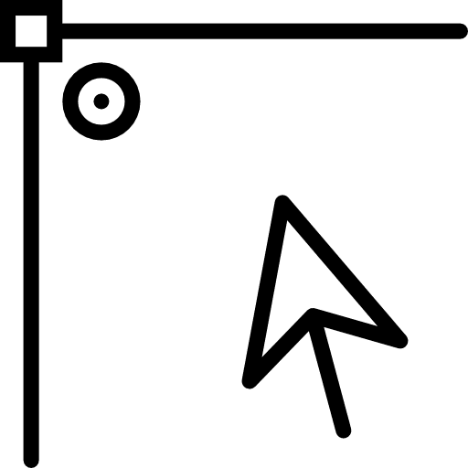 Edit corner edit corner cursor graphic design icon