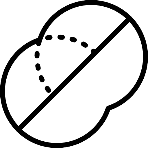 Flatten graphic tool circles graphic design icon