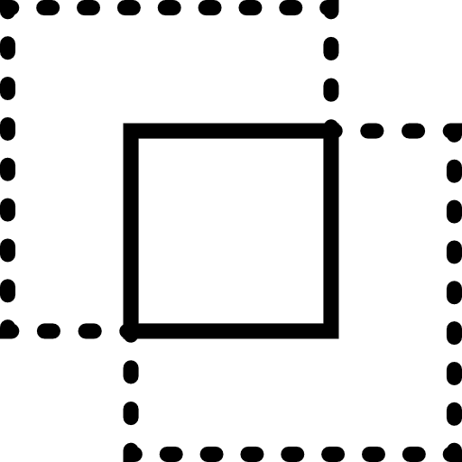 Intersection graphic tool interface difference icon