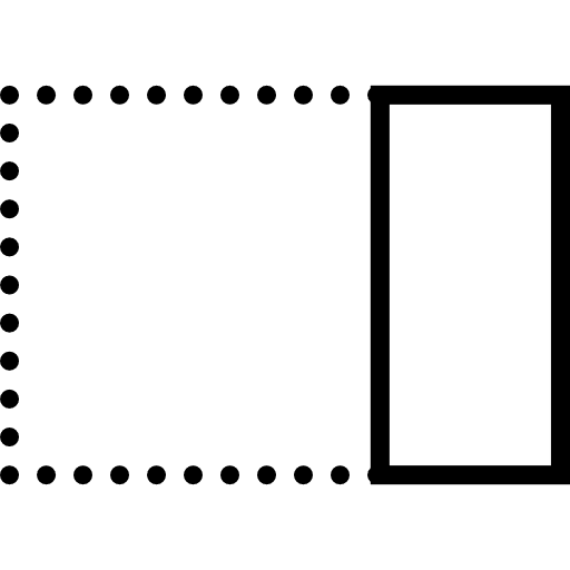 Right alignment graphic tool interface graphic design icon