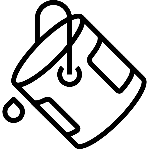 Bucket bucket tools and utensils graphics editor icon