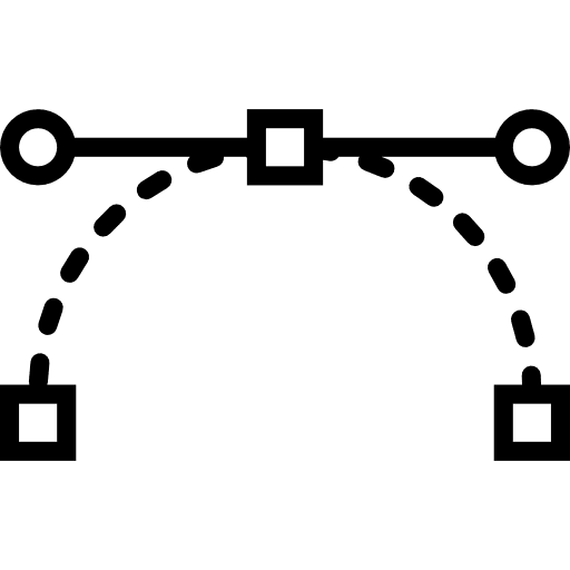 Vector design graphics editor multimedia icon