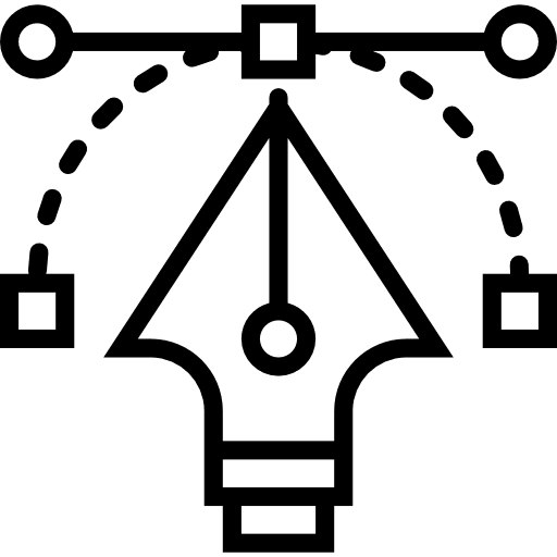 Vector interface pen vector icon