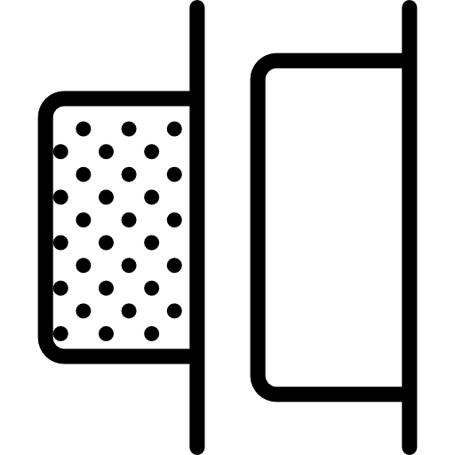 Right alignment interface graphic design graphic tool icon