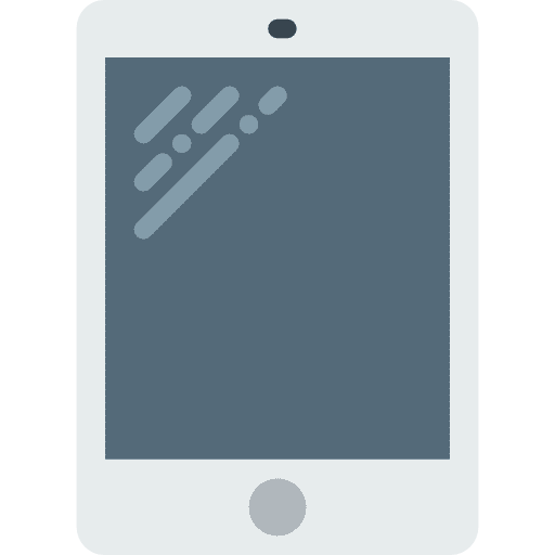 Ipad technology touch screen multimedia icon