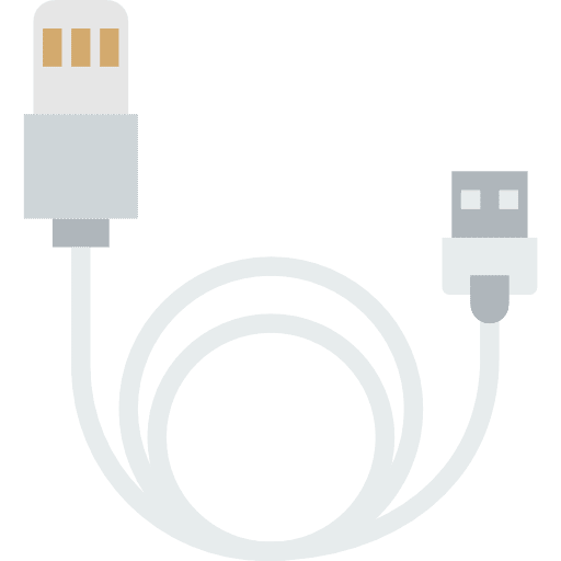Cable electronic iphone technology icon
