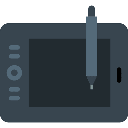 Tablet tablet touch screen multimedia icon