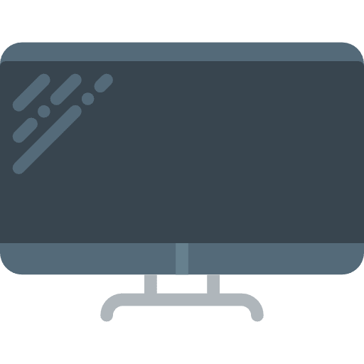 Television device multimedia technology icon