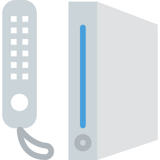 Game console gamer multimedia technology icon