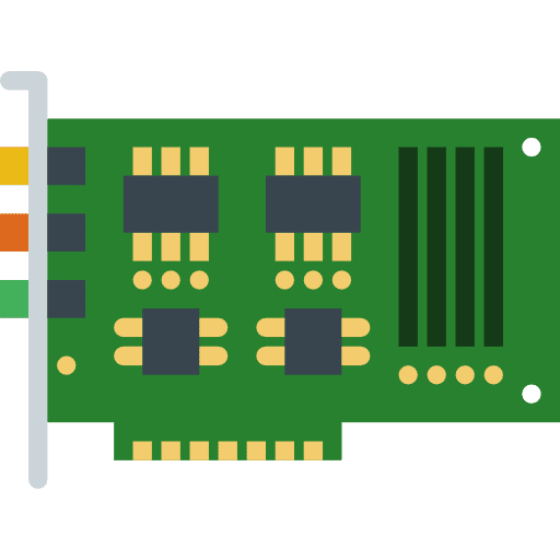 Sound card multimedia technology electronic icon