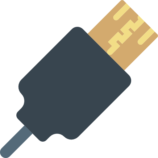 Usb iphone cable usb icon