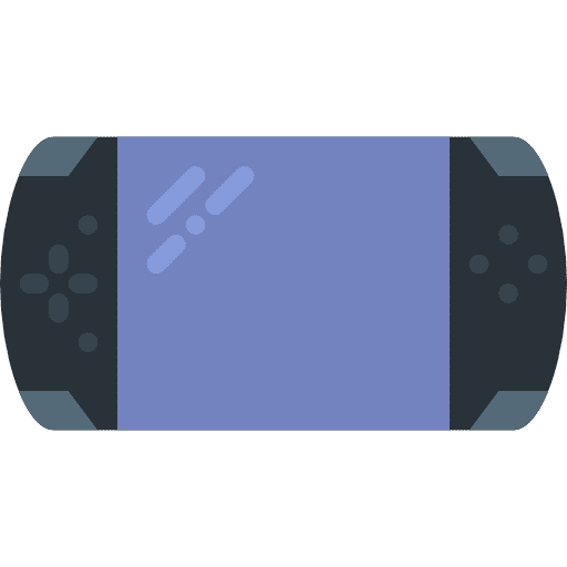 Game console gamer portable gaming icon