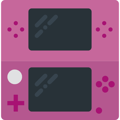 Game console leisure device electronic icon