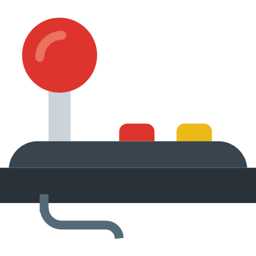 Joystick gamepad electronic gaming icon
