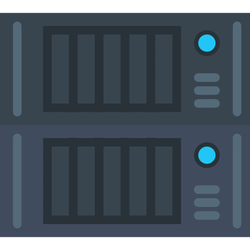 Server database server storage icon