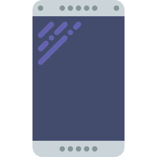 Smartphone electronic mobile phone multimedia icon