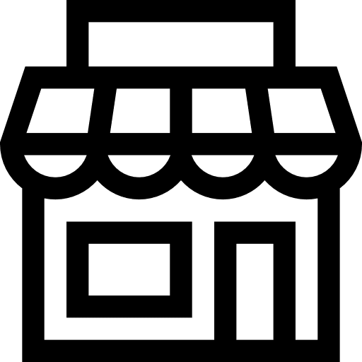 Store food shop store icon