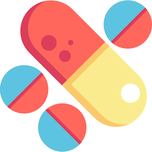 Medicines remedy healthcare pills icon