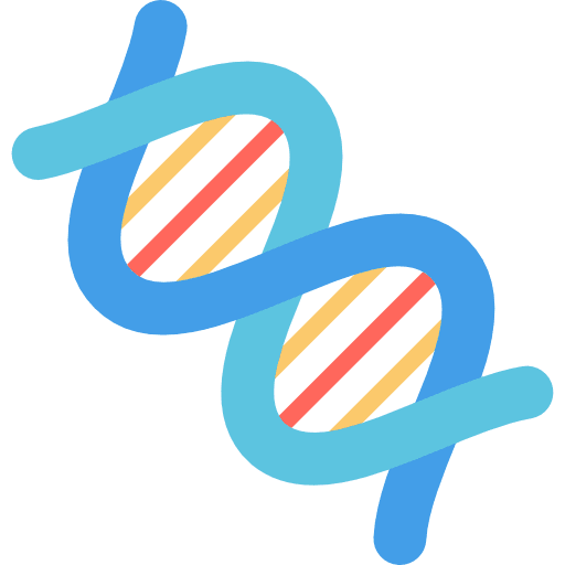 Dna biology dna medical icon