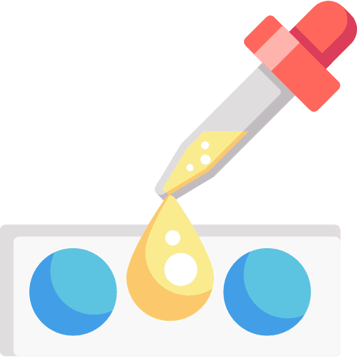 Drops droplet eye medical icon