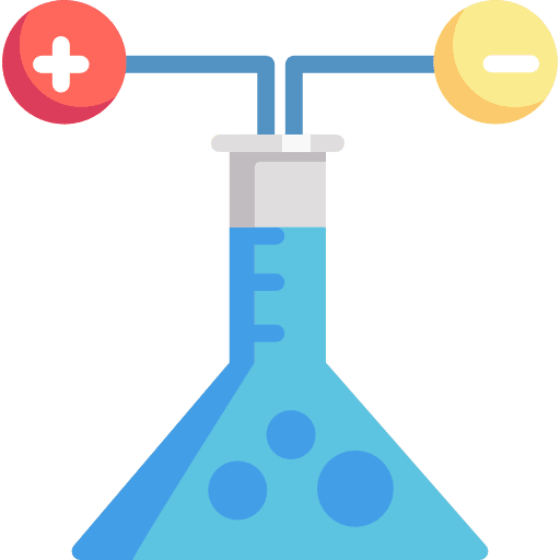Flask test tube science chemistry icon