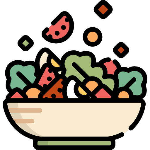 Salad organic salad food icon