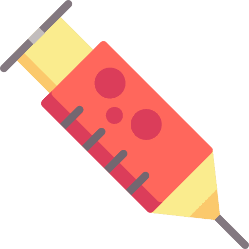Syringe medical syringe education icon