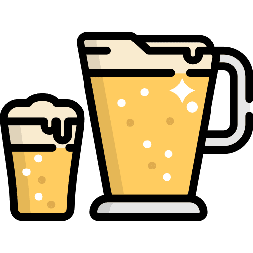 Beer pint pint of beer food icon