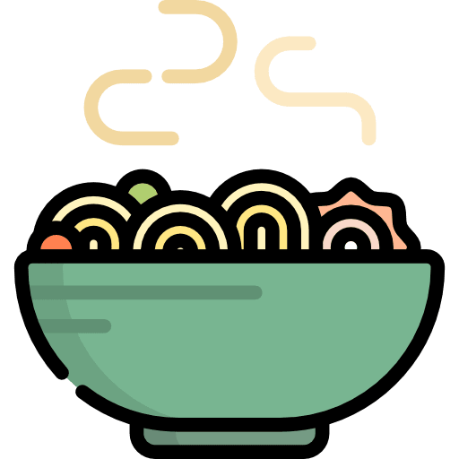 Ramen food bowl ramen icon