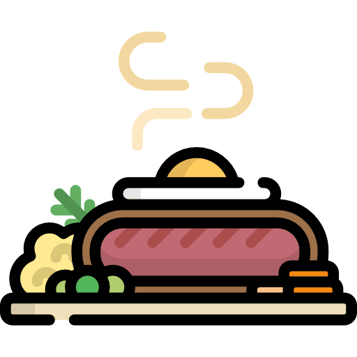 Steak steak meat food icon