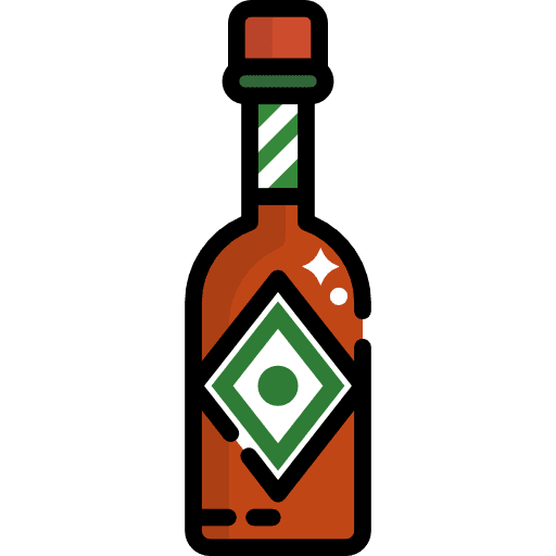 Tabasco condiment spicy tabasco icon