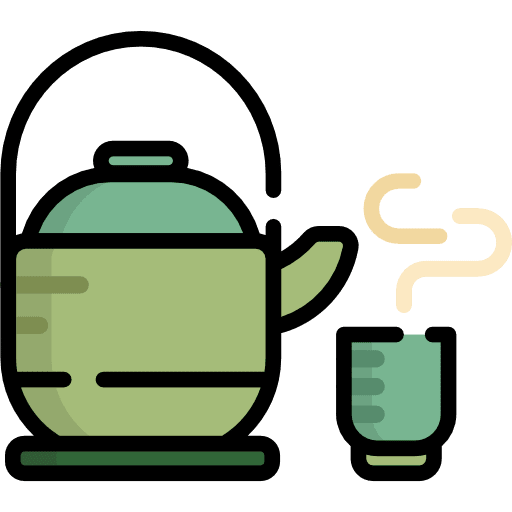 Tea food food and restaurant hot drink icon