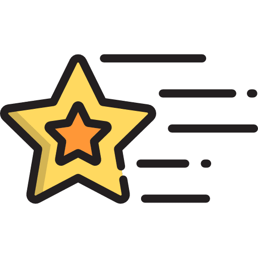 Shooting star nature star shooting star icon