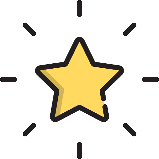 Stars shine astronomy stars icon
