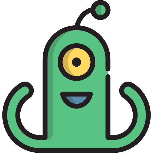 Alien extraterrestrial avatar galaxy icon