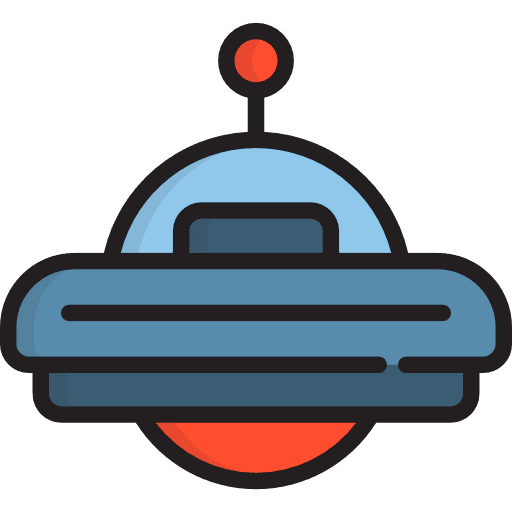 Ufo alien ufo extraterrestrial icon