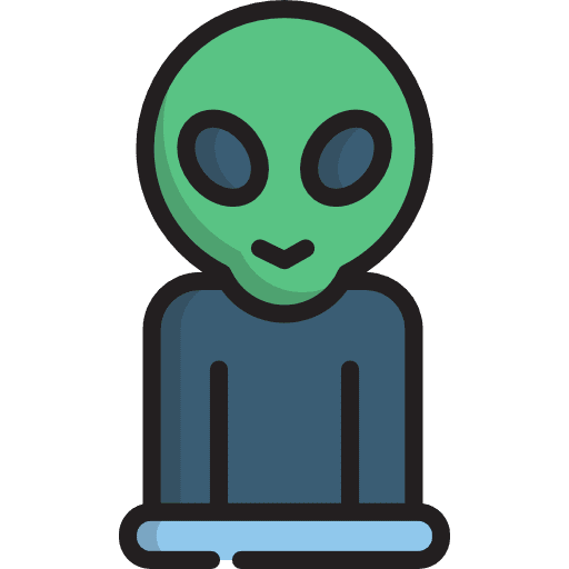 Alien space alien miscellaneous icon