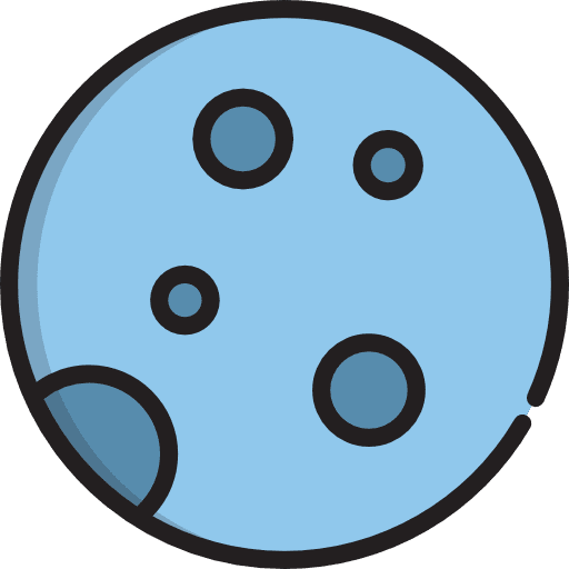 Moon meteorology nature moon phase icon