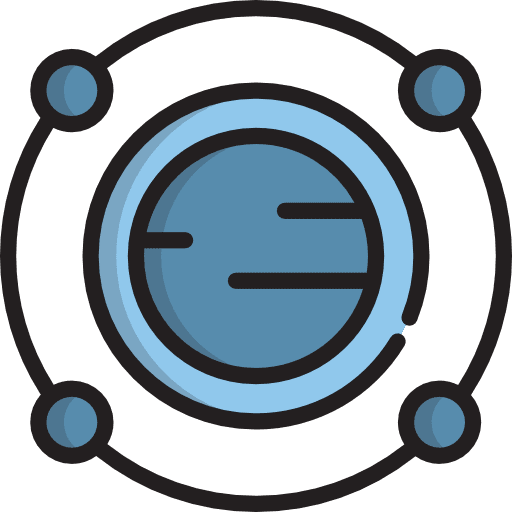 Orbit orbit sputnik planet icon