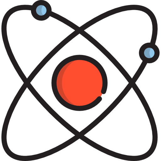 Planet solar system astronomy education icon