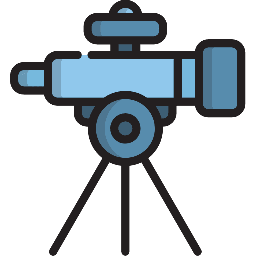 Telescope telescope science observation icon