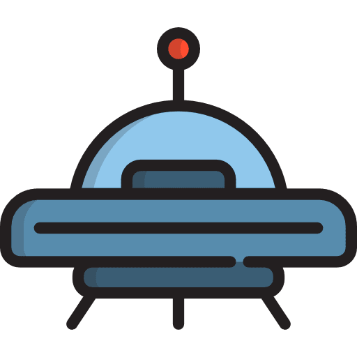 Ufo science fiction alien ufo icon