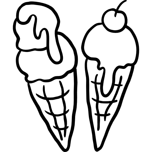 Ice cream sweet food ice cream icon