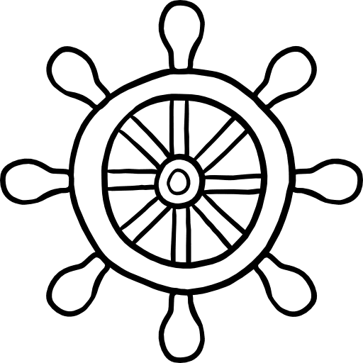 Helm navigation helm ship icon