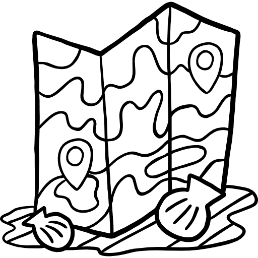 Map maps and location map location icon