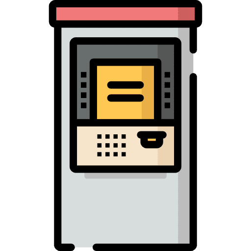 Atm business business and finance commerce and shopping icon Atm business business and finance commerce and shopping icon